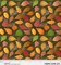 P & B Textiles Harvest Minis Graphic Leaves Dark Green Thanksgiving Price per Yard